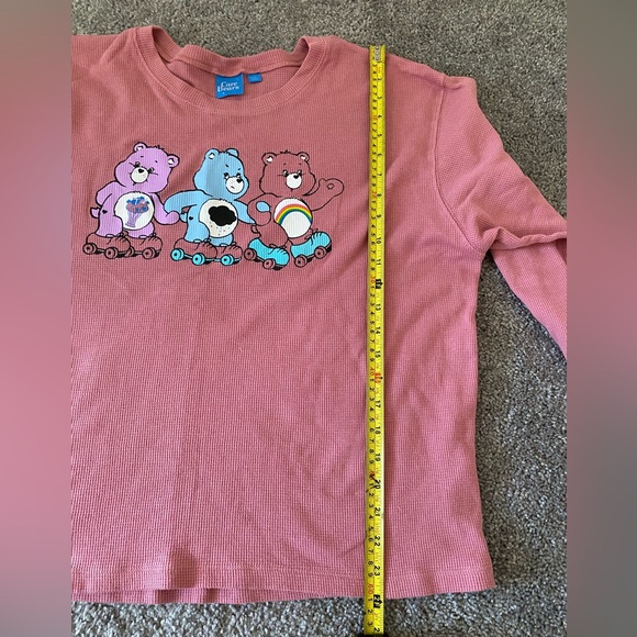 Care Bears Women's Thermal Shirt Graphic Tee Top Long Sleeve Pink Size 3X NWOT - Picture 7 of 7